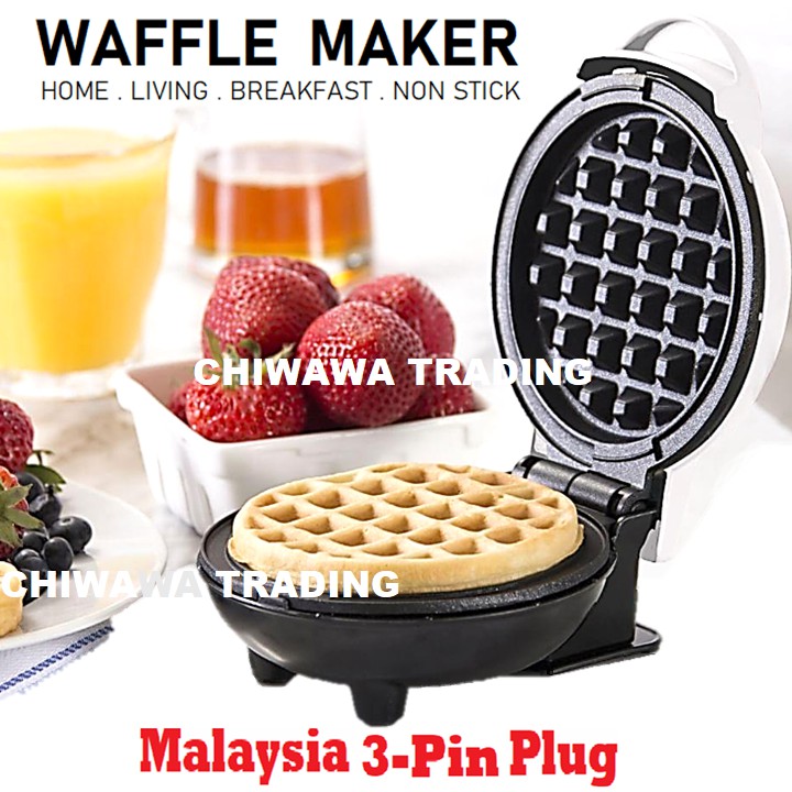 Electric Sandwich Waffle Maker DIY Cake Baking Breakfast Machine Kitchen Non Stick Double Sided Pan Mesin Waffle