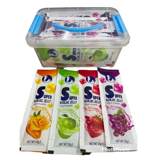 Super Konjac Jelly fruit flavour 35g x 40pcs Shopee Malaysia