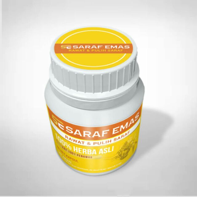 Ready Stock Harga Borong Saraf Emas (SE) Ubat Saraf 