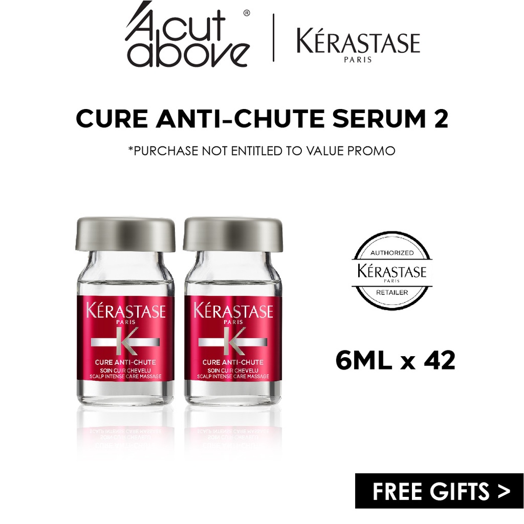 Kerastase Specifique Cure Anti-Chute Serum For Hair Loss (6ml X 42) [FREE  GIFTS] | Shopee Malaysia