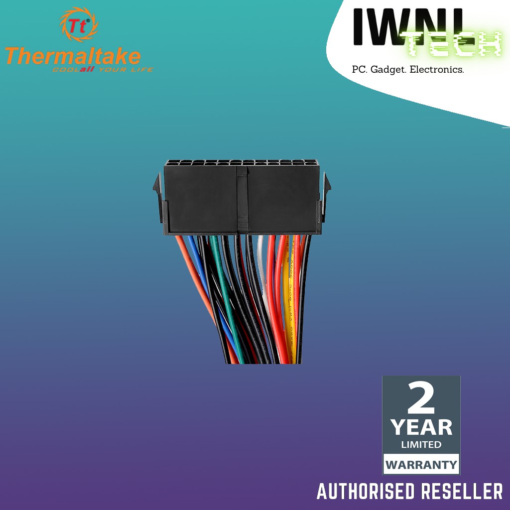 Thermaltake Dual 24Pin Adapter Cable Dual PSU 24Pin Adapter Cable