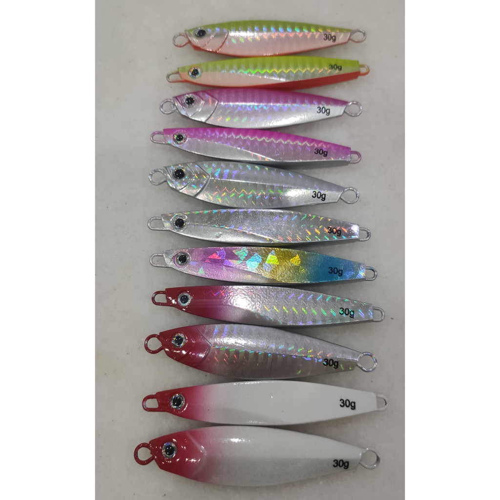 30 Grams Fast jig / Slow jig / Metal Jigging / Micro Jig / jigging