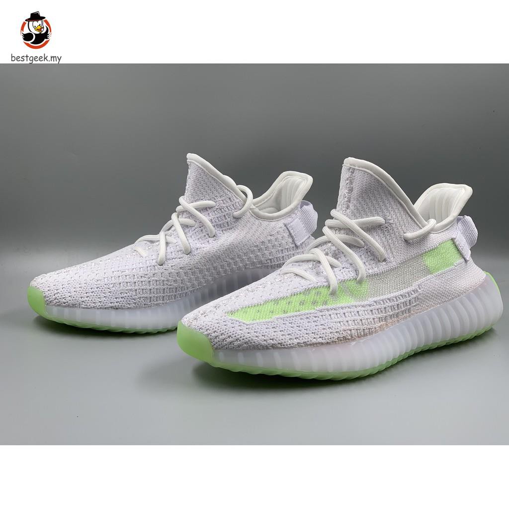 grey and green yeezys