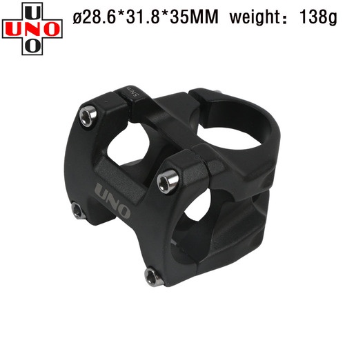 KRSEC 50mm MTB Stem 31.8mm XD/DH Bike 1-1/8" Aluminum Alloy Riser Handlebar Stem 