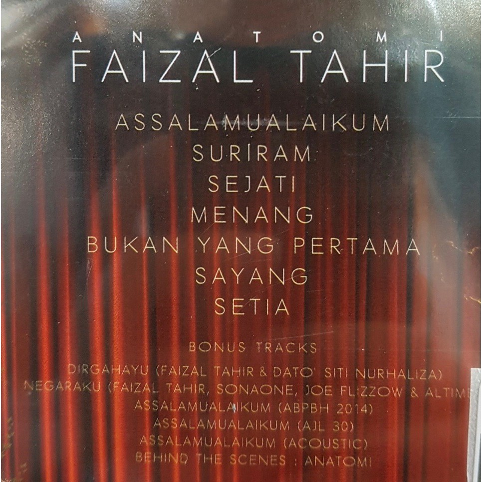 Faizal Tahir Anatomi Cd Shopee Malaysia