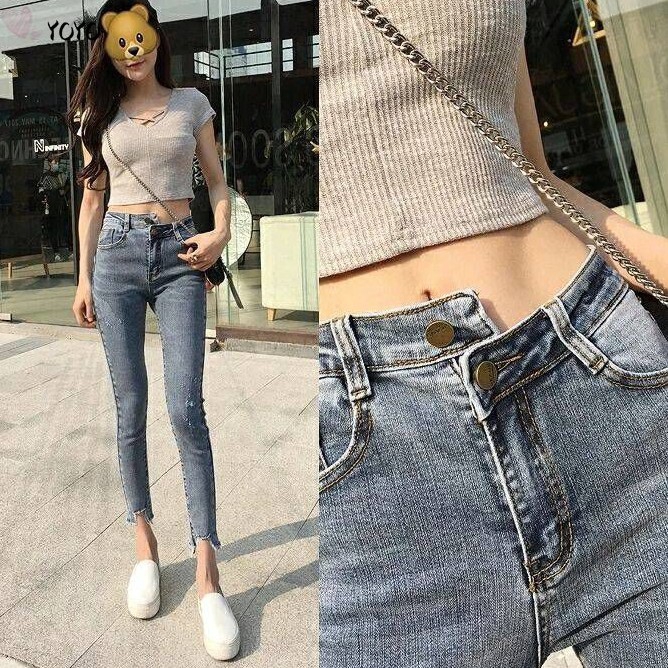 girls in super tight jeans