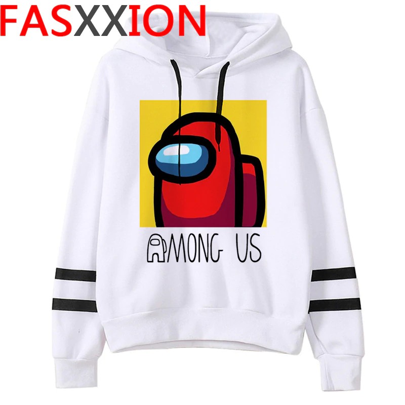 hot video game among us hoodies men impostor graphic anime streetwear  cartoon sweatshirt among us hip hop hoodie