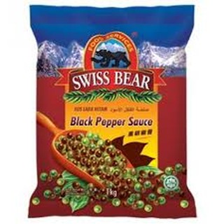 Swiss Bear Black Pepper Sauce / Sos Lada Hitam 1kg