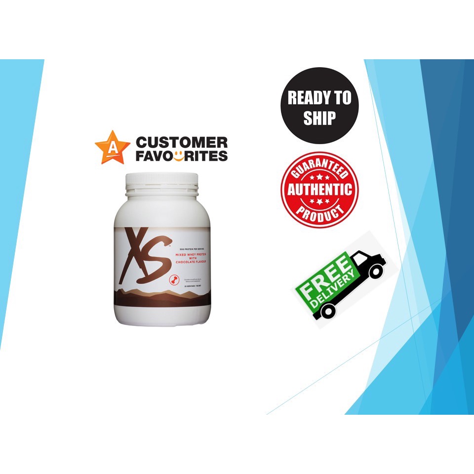 AMWAY XS Mixed Whey Protein With Chocolate Flavour 1kg Shopee Malaysia