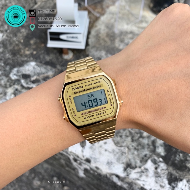 casio a168wg9