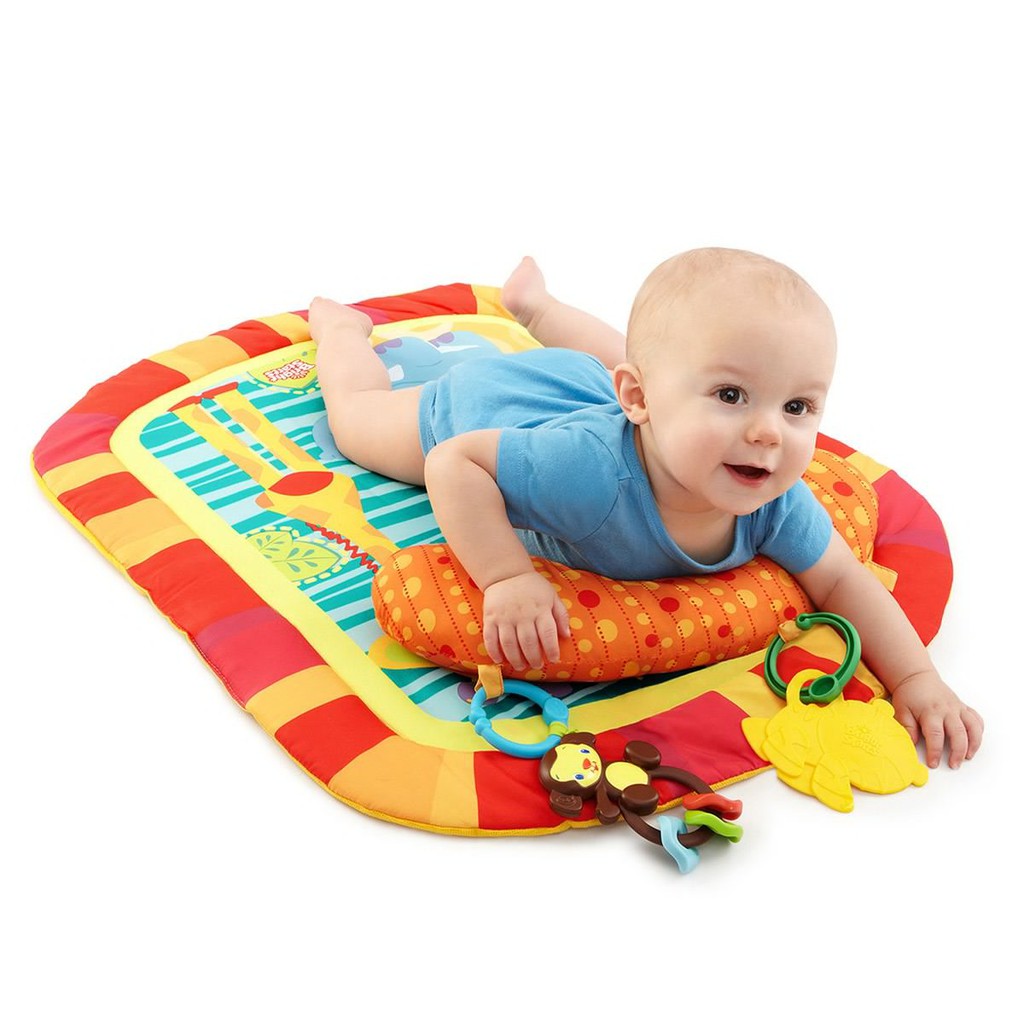 Bright Starts Safari Adventures Prop Play Mat Shopee Malaysia