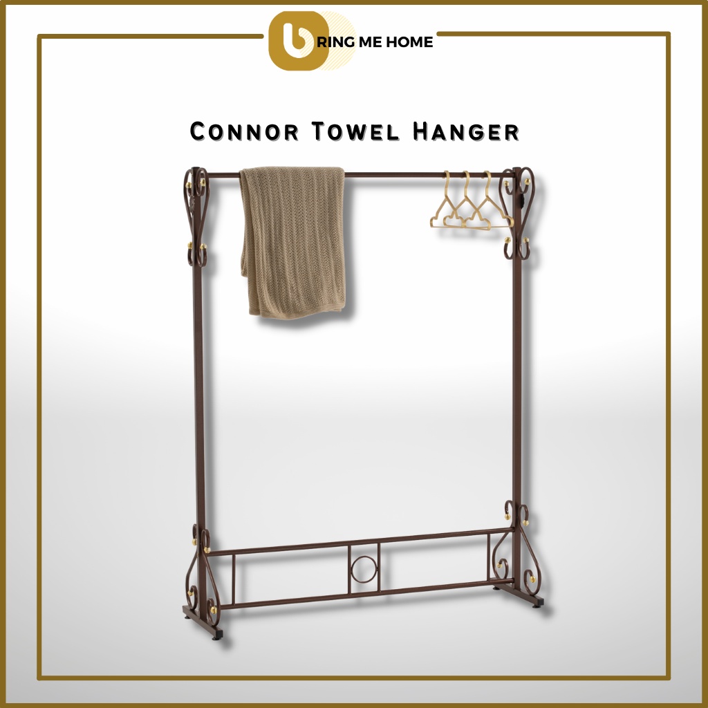CONNOR Towel Hanger Cloth Hanger Hook Garment Rack Clothes Drying Rack