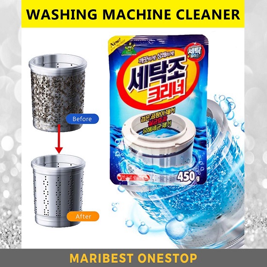 450g Korea Sandokkaebi Washing Machine Cleaner Powder Stain Remover 1