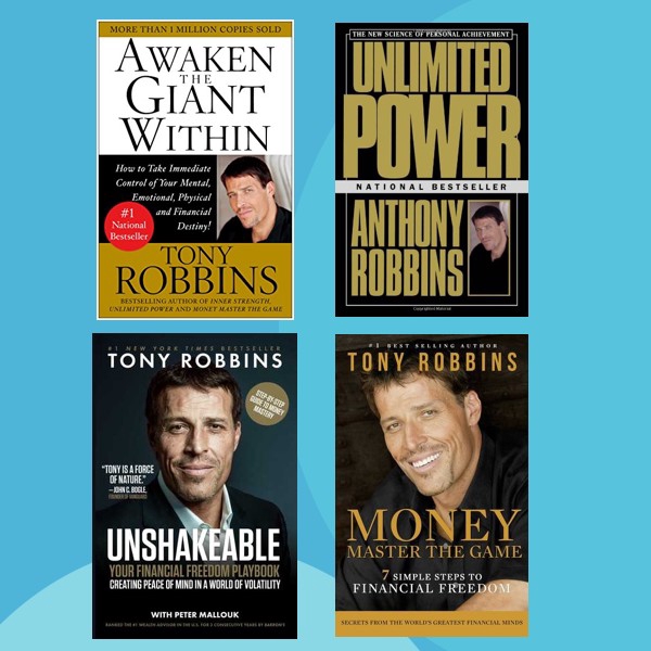 Awaken The Giant Unlimited Power Unshakeable Money Master The Game By Tony Robbins Shopee Malaysia