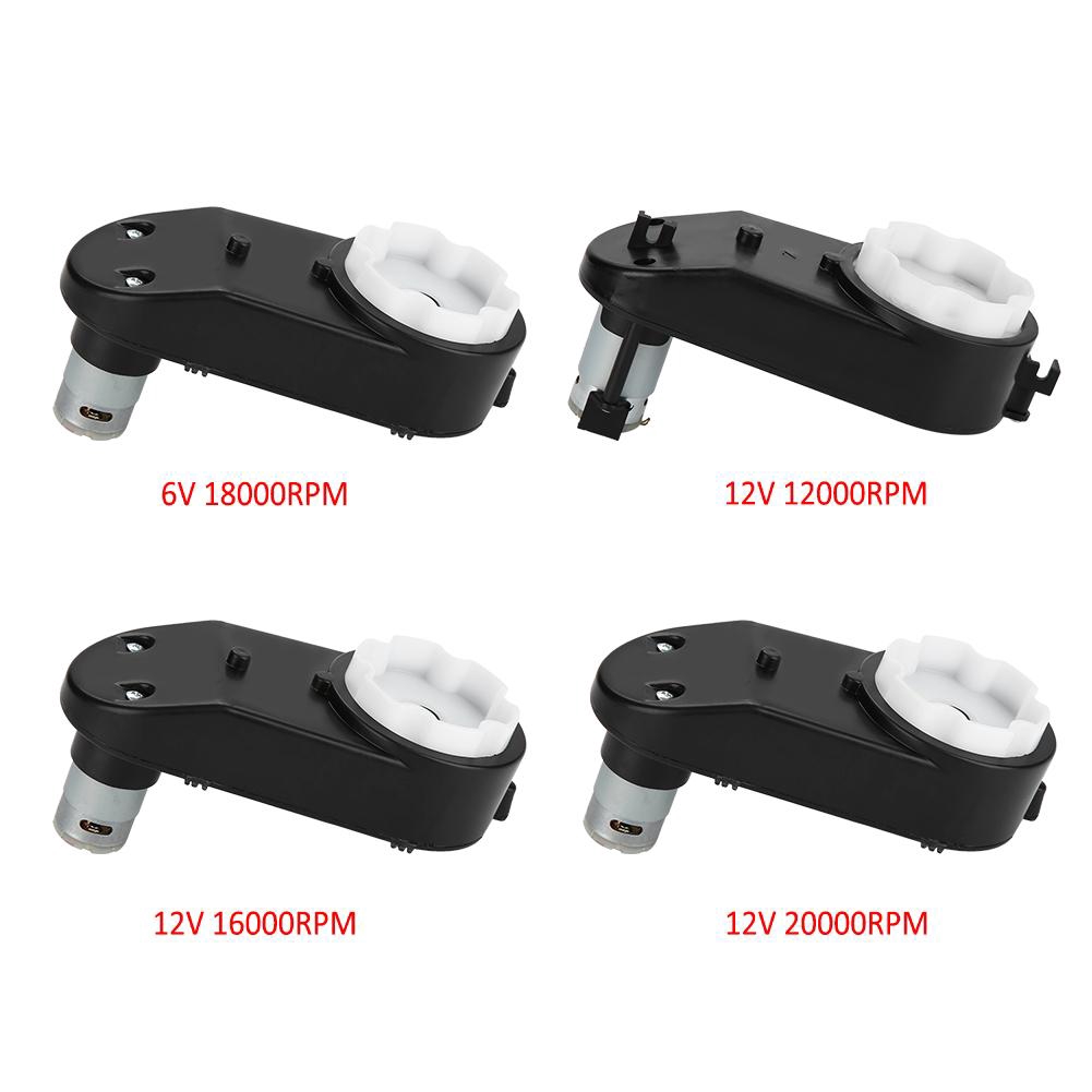 Quality Premium RS390 Electric Motor Gearbox 6V/12V 12000-20000RPM Kids Car Toy - Image 4