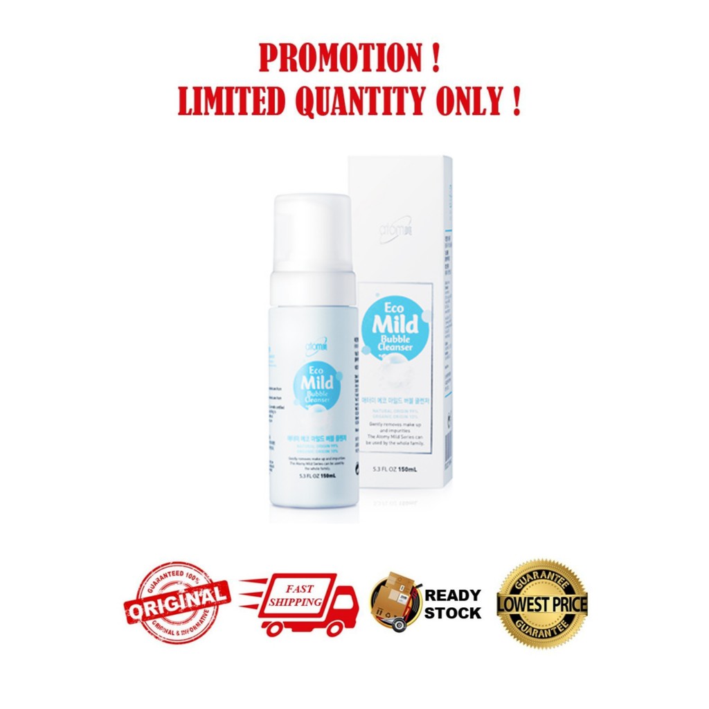 eco mild bubble cleanser atomy