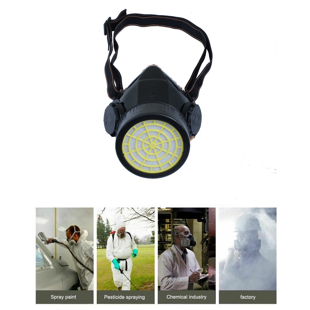 Single Respiratory Mask for Dust, Chemical, Organic Solvent and Gas Model 305 Shopee Malaysia