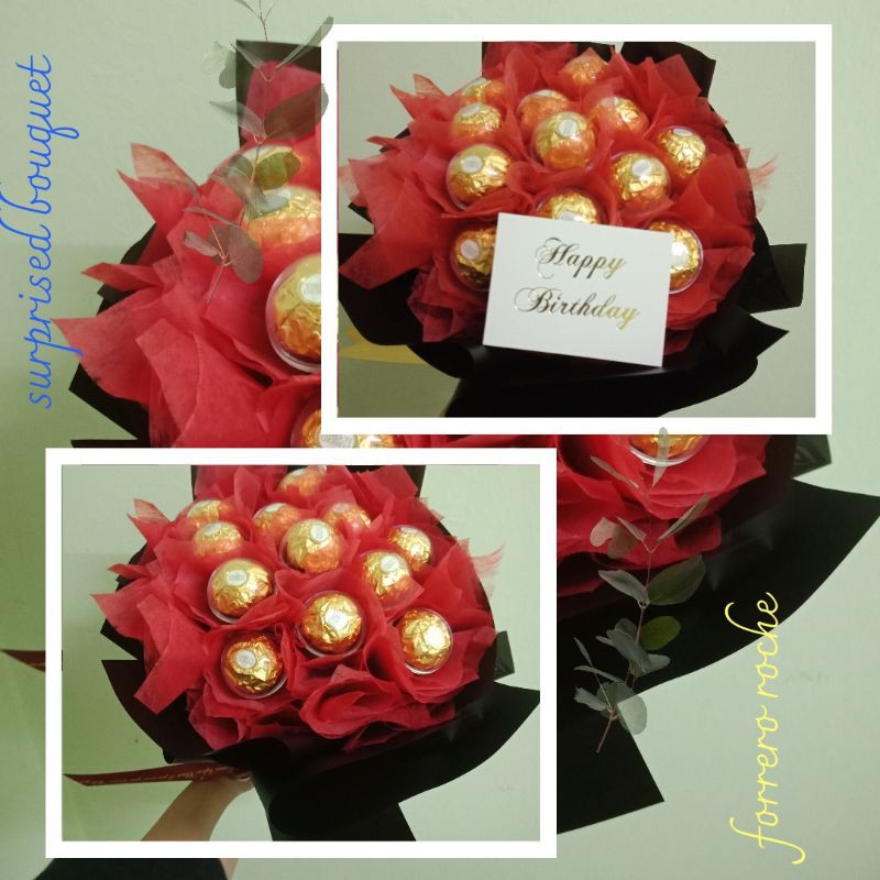 Ready Stock Bouquet Chocolate Forrero Roche Selangor Kuala Lumpur Puchong Sahaja Shopee Malaysia