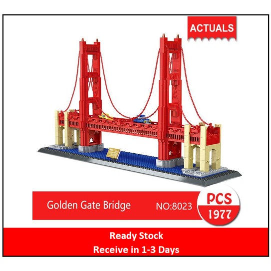 golden gate bridge lego set