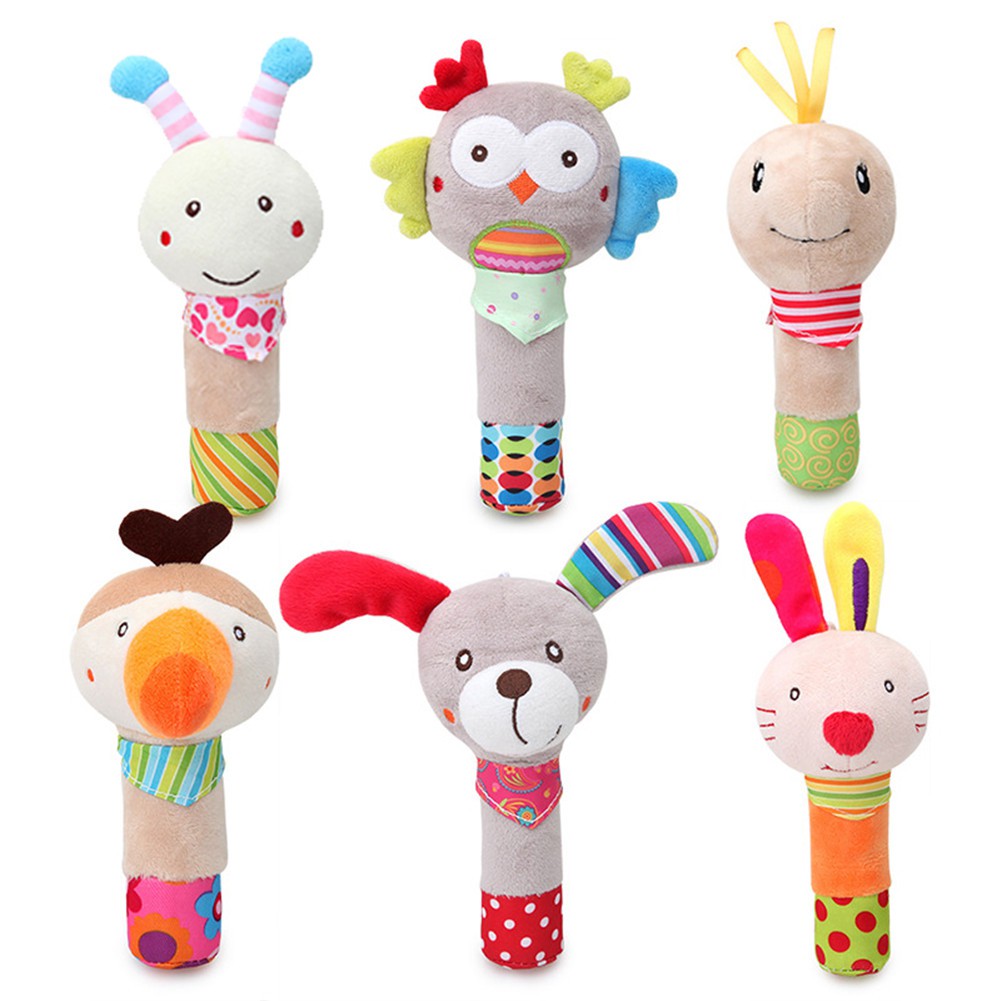 baby rattle soft toy