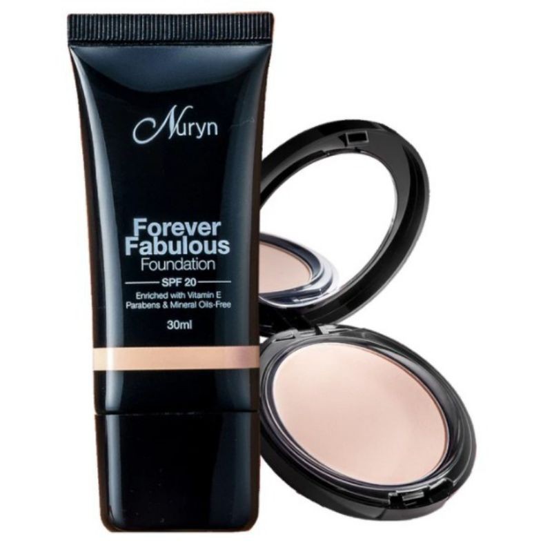 Nuryn Forever Fabulous Foundation and Powder ✅ Ready Stock