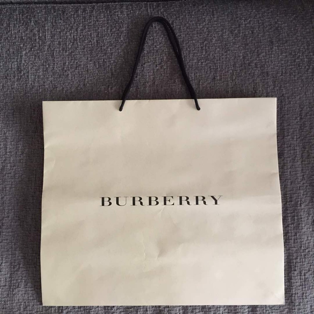 burberry carrier bag