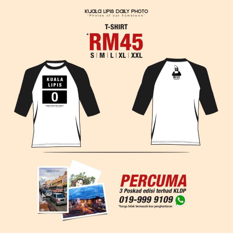 T-shirt Lepih Batu Kosong Kuala Lipis Daily Photo | Shopee Malaysia