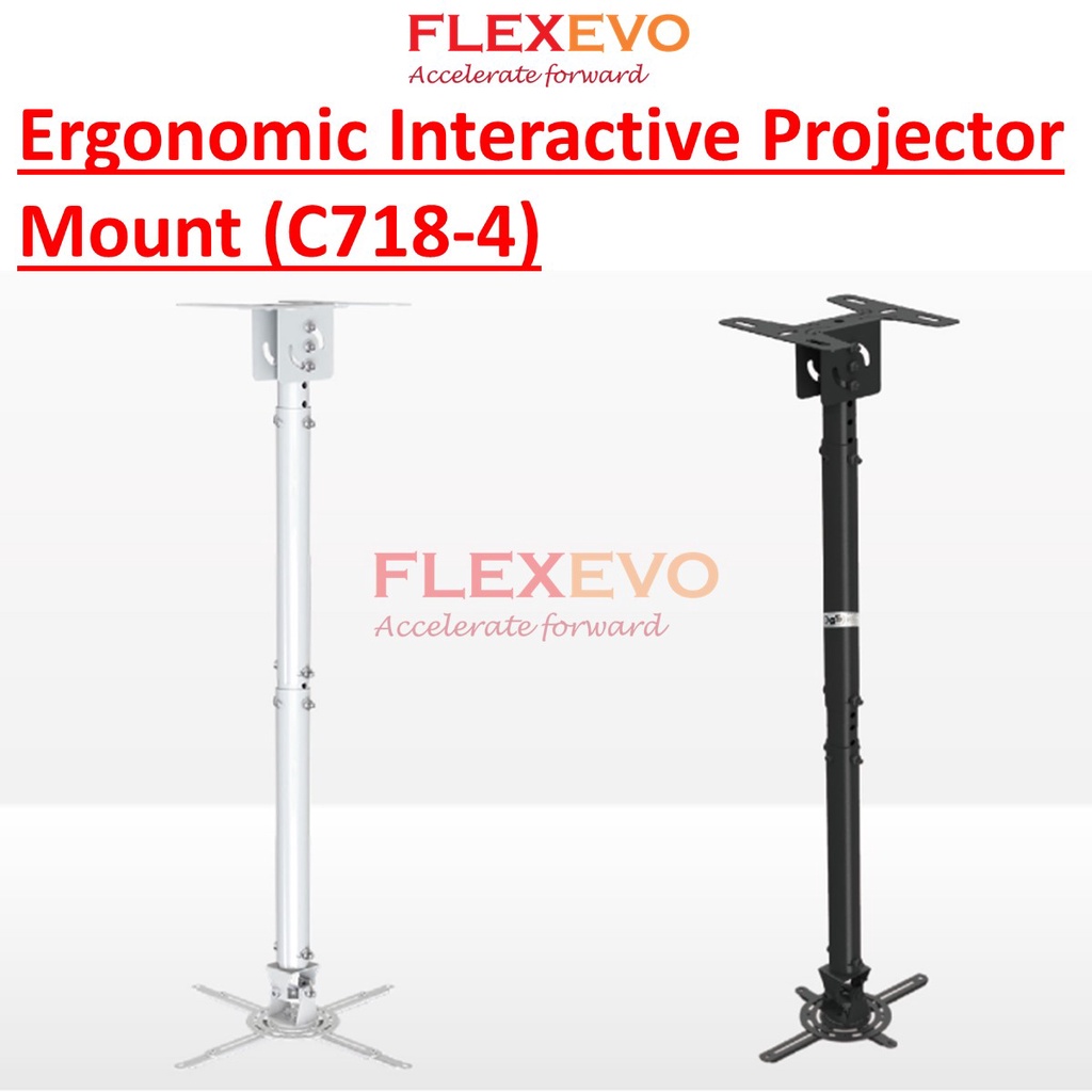 Projector Mount NB T7184 Universal Projector Ceiling Mount Heavy Duty