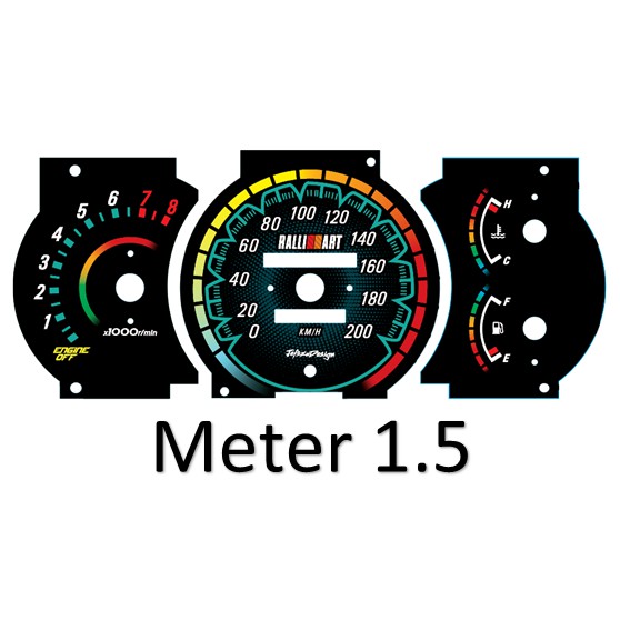 Proton Wira Satria Papan Meter Custom Speedometer Custom Wira Satria Shopee Malaysia