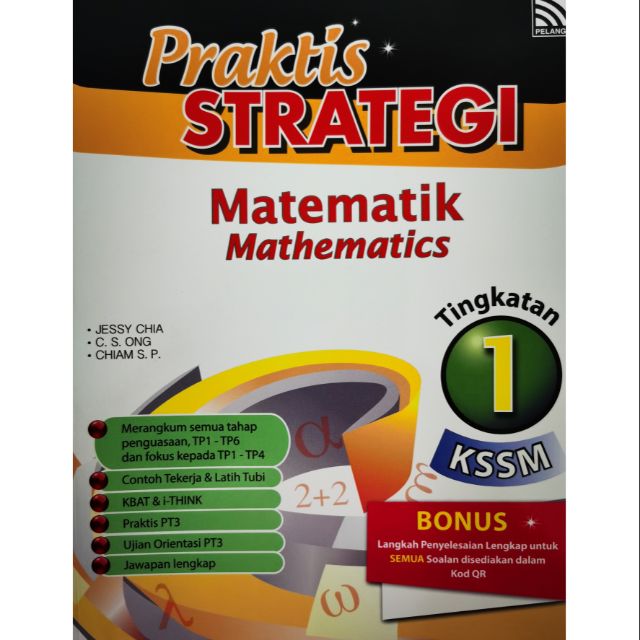 Buy PRAKTIS STRATEGI KSSM MATEMATIK TINGKATAN 1  SeeTracker Malaysia