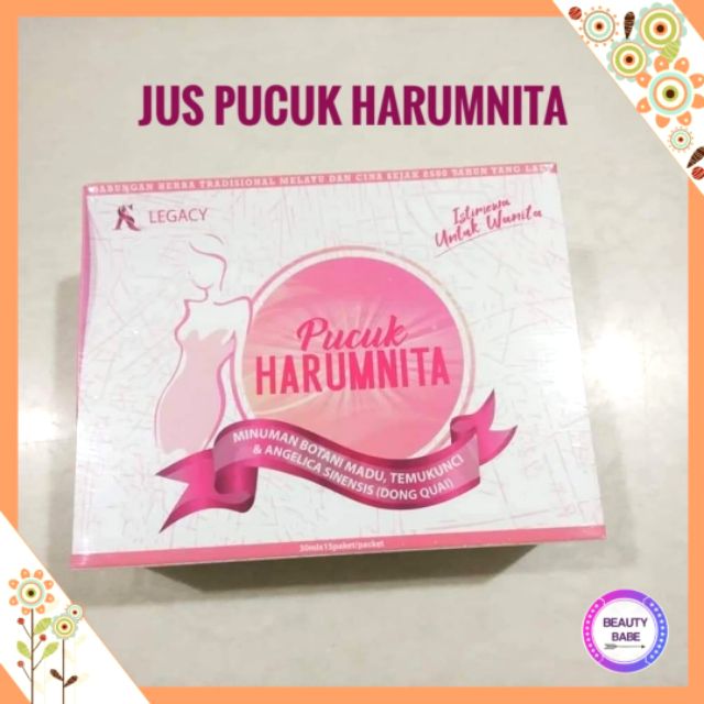 Jus Pucuk Harumnita Free Gift Untuk Aset Wanita By As Legacy Shopee Malaysia