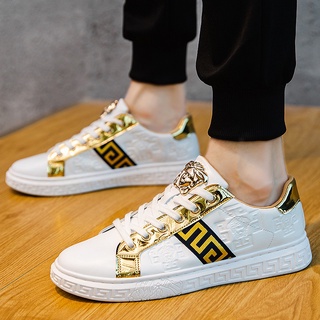 versace white shoes price