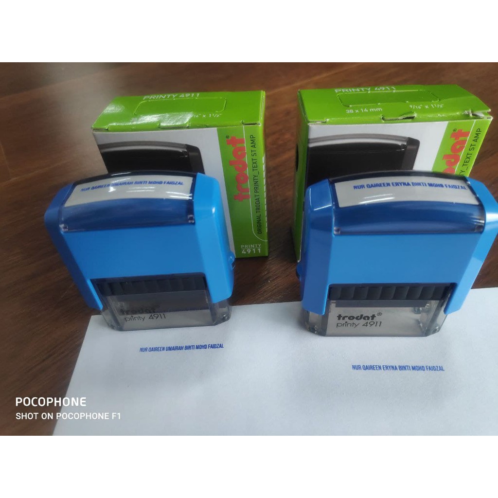 Rubber Stamp Bulat Cop Bulat