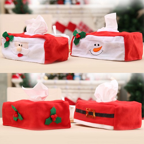 christmas tissue box