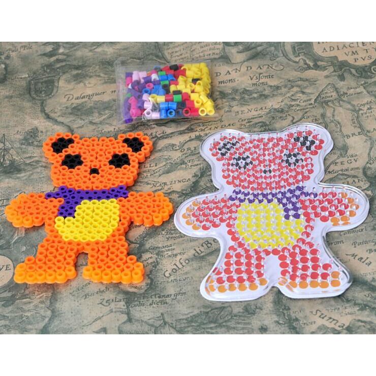 teddy bear perler beads