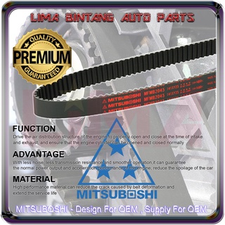 Mitsuboshi 2-Piece Belt Set For 99-03 Acura TL & 98-02 Honda Accord V6 (6PK1175 / 4PK1115)