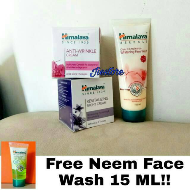 himalaya anti wrinkle face wash