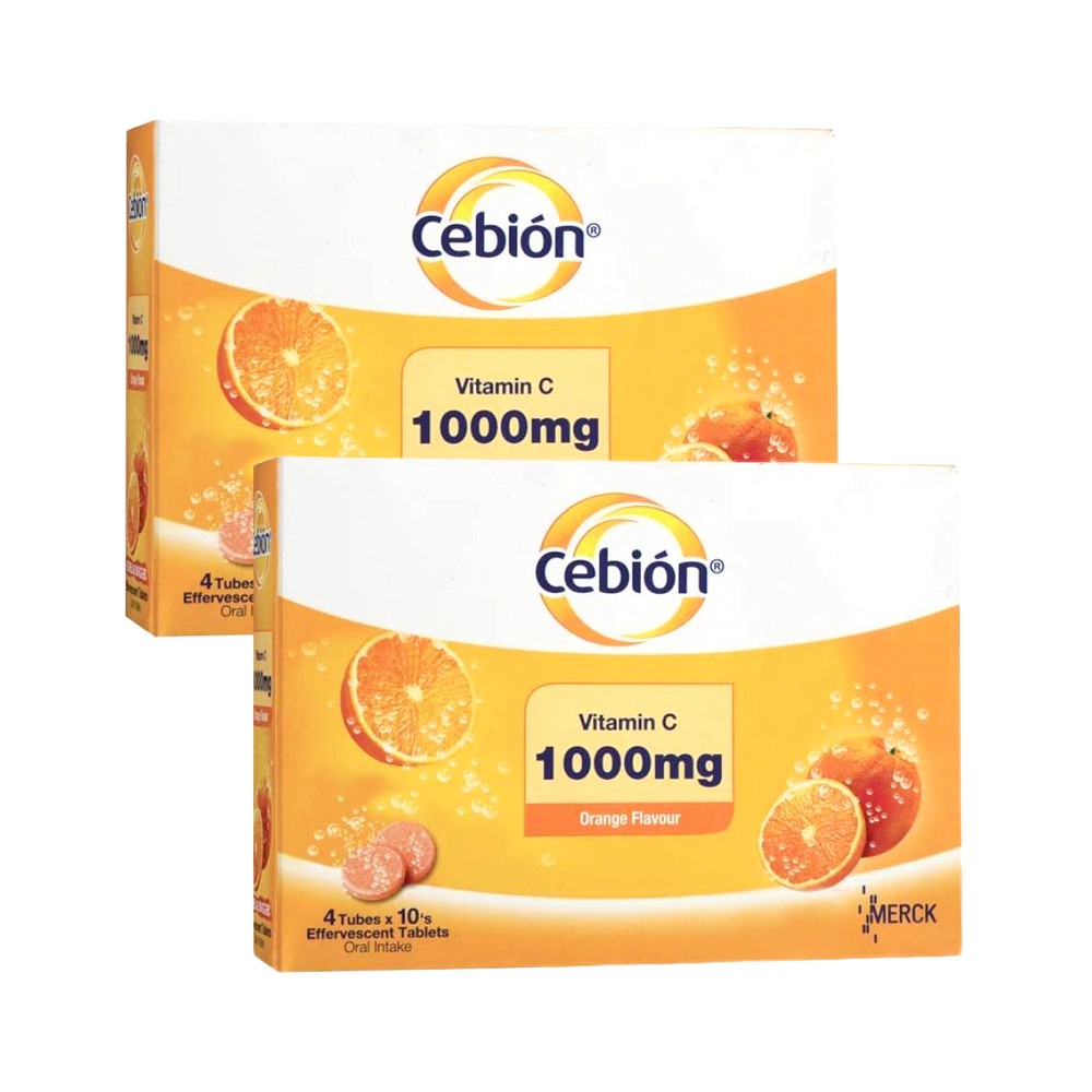 Cebion Vitamin C Effervescent 1000mg 40 S 40 S X 2 Exp 10 23 Shopee Malaysia