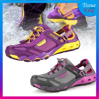 HUMTTO, M'sia ]Female Leather Waterproof Hiking Shoes Fishing Shoes Hiking  Shoes Men Waterproof Kasut Hiking Waterproof