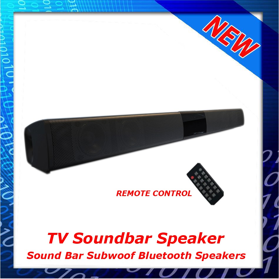 LCD/LED/ Smart TV Soundbar Speaker- Sound Bar Subwoof Bluetooth 4 x Speakers with REMOTE CONTROL