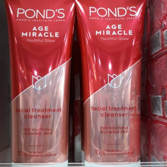 harga facial foam ponds age miracle