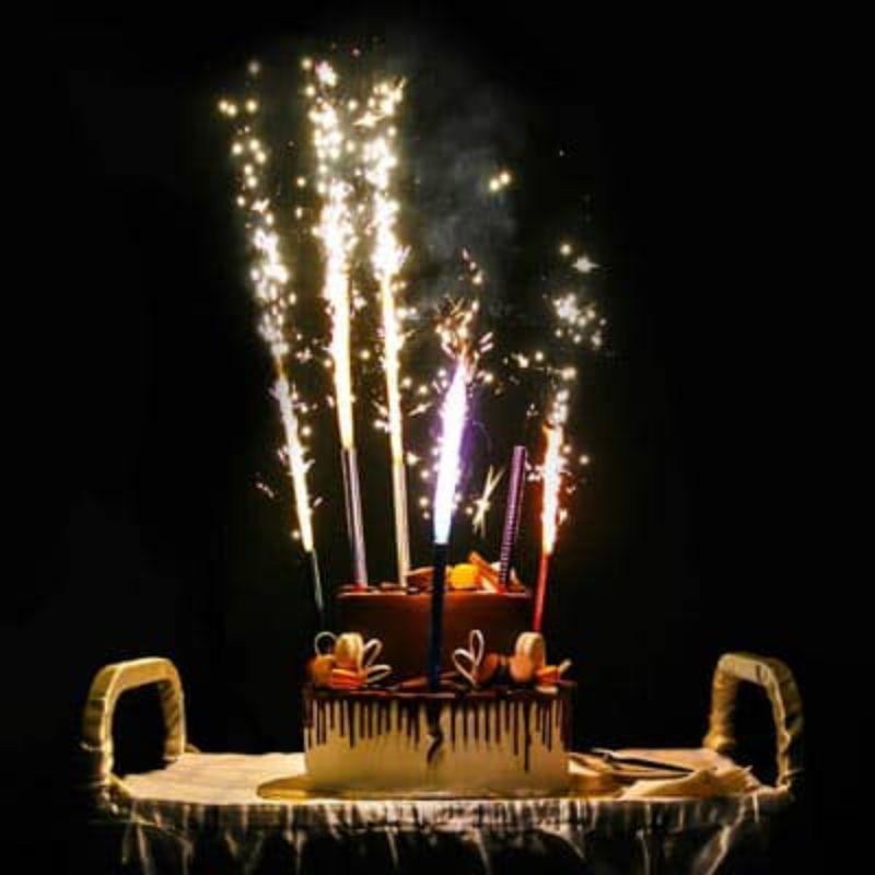 New Ready Stock 6pcs In 1pack Birthday Sparkler Candle Firework Candle Gold Lilin Bunga Api Birthday Candle Shopee Malaysia