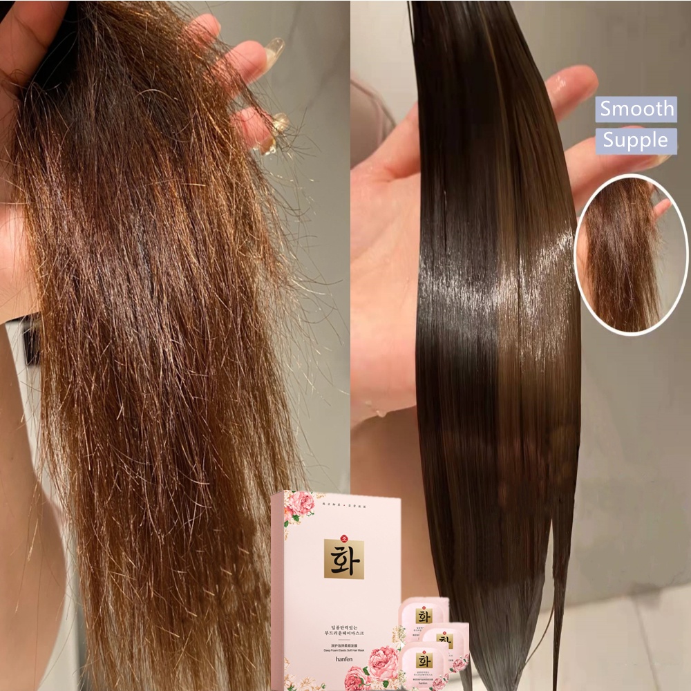 Keratin Treatment Hair Mask Hair Conditioner Strengthens Hair Roots Hair  Smooth Reduces Split Ends Improves Frizzy Hair | Shopee Malaysia