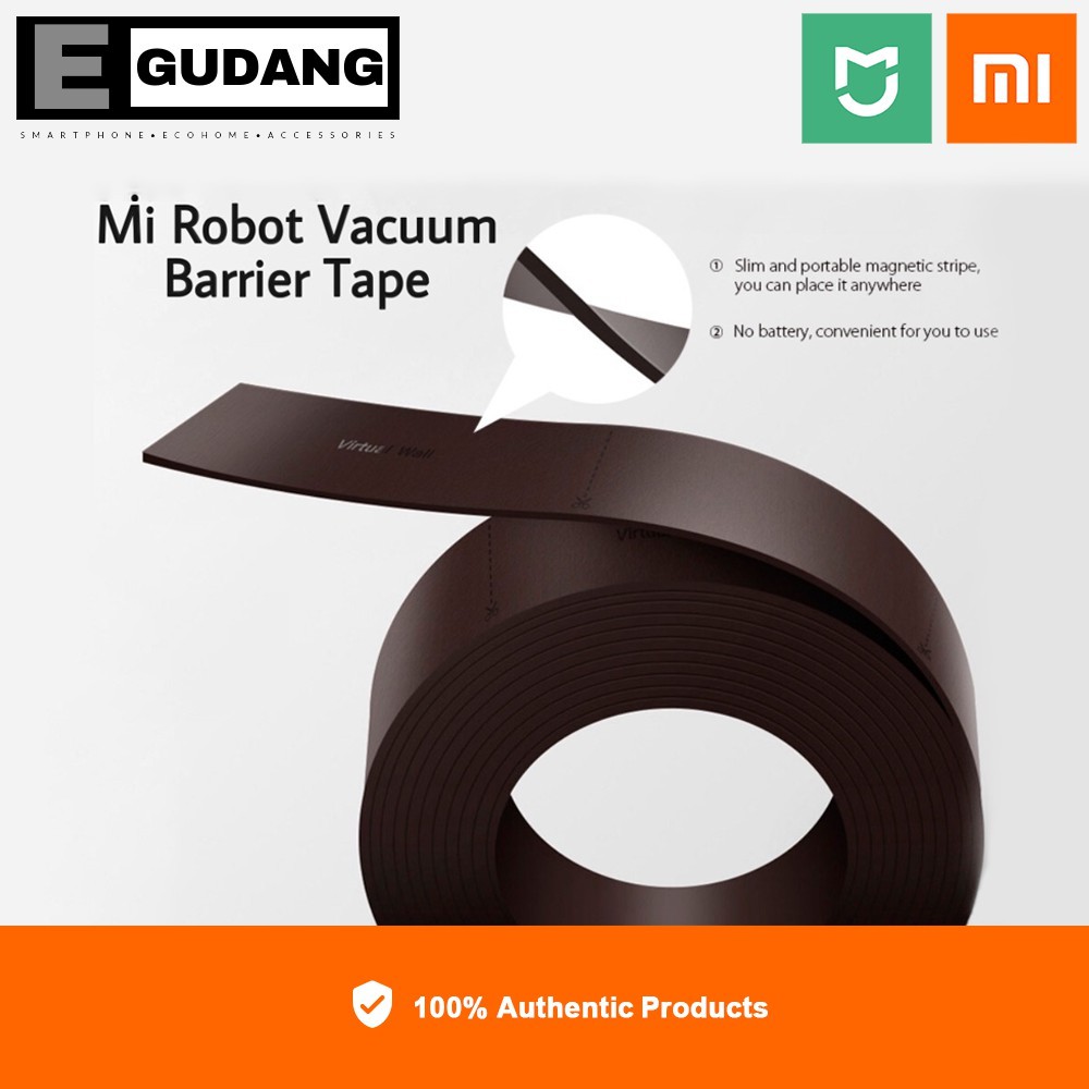 robot vacuum barrier tape