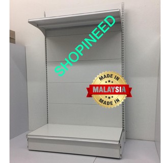  WALL  GONDOLA  6 H x 3 L DISPLAY RACK SINGLE SIDE RAK  