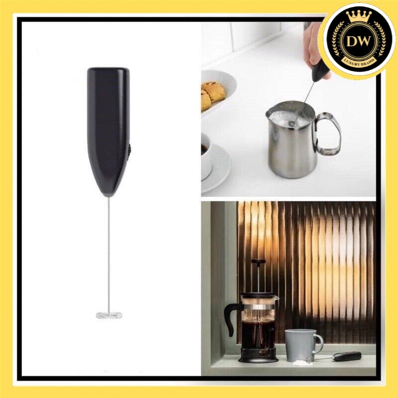 IKEA PRODUKT MILK FROTHER BLACK IKEA MILKFROTHER COFFEE MILK SPIN MILK