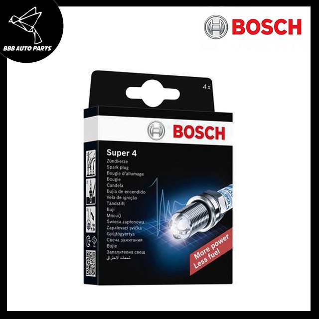 Bosch Super 4 Spark Plug For Proton BLM FLX Gen2 Exora Persona Waja