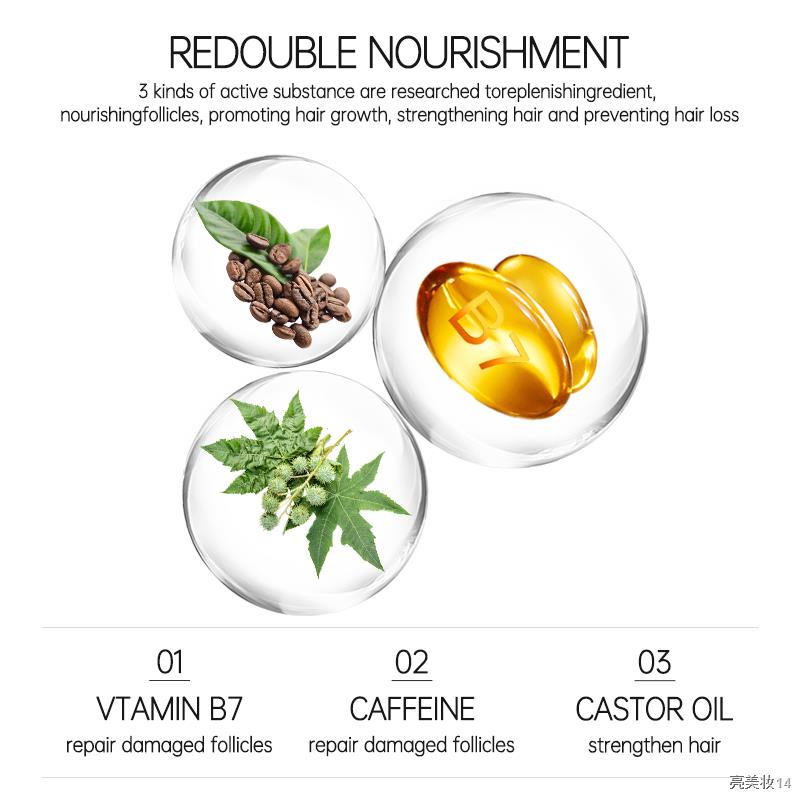 Hairinque 50ml Vitamin B7 Fast Hair Growth Products Prevent Loss Serum Scalp Treatments Growing