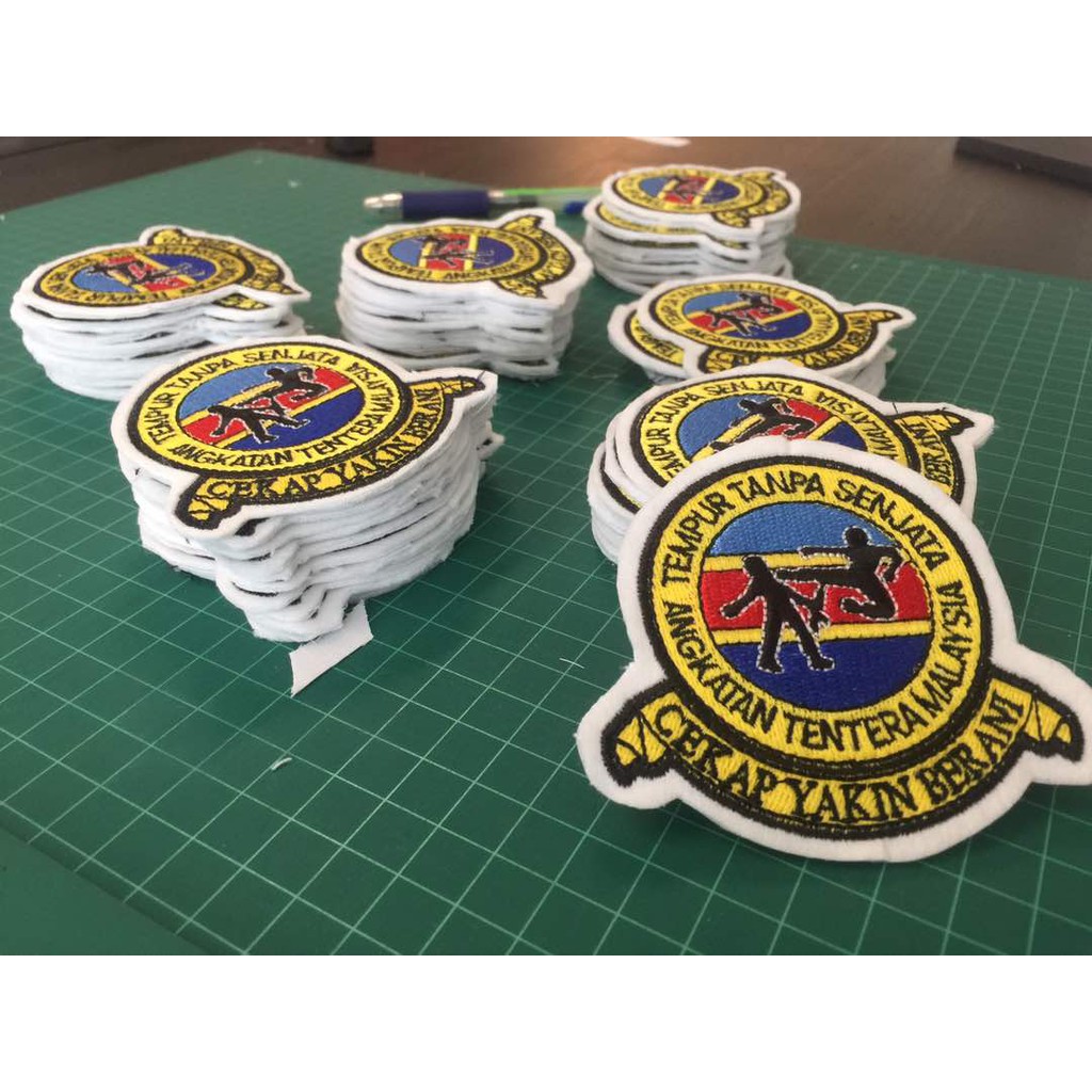 Badge Patch Tts Tempur Tanpa Senjata Shopee Malaysia