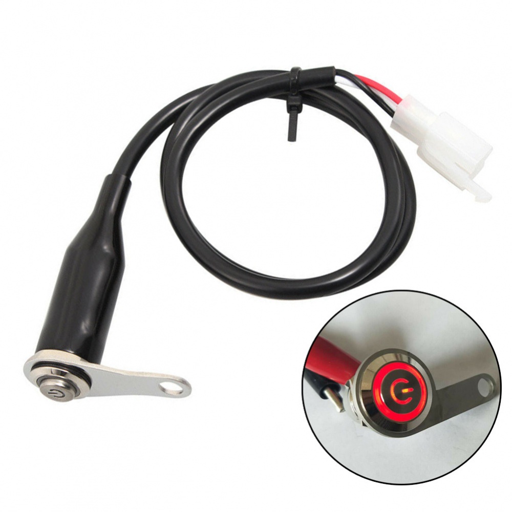 Motorcycle Switches Headlight ON+OFF Push Button Turn Signal Waterproof